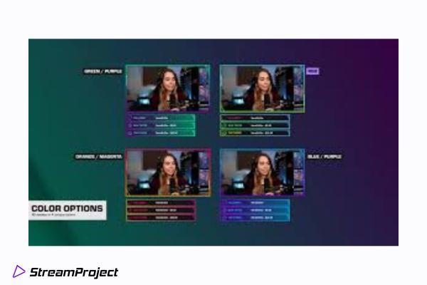 Designbeispiele für Top-Twitch-Overlays von own.tv