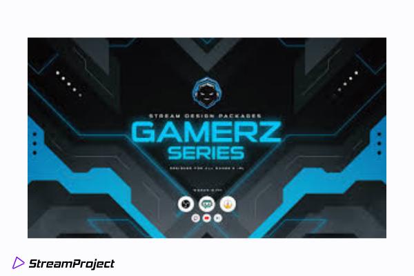 Top-Twitch-Overlays aus der Gamerz-Serie von own.tv